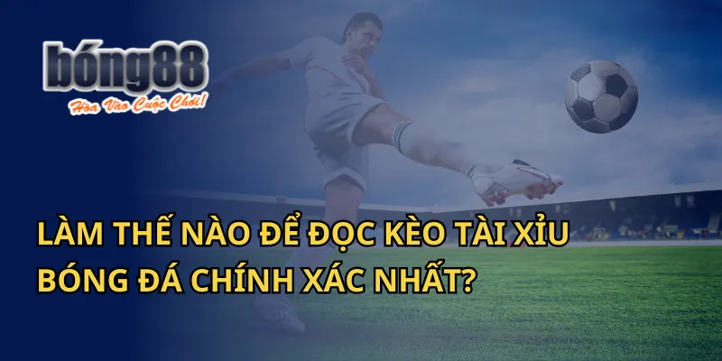 Làm Thế Nào Để Đọc Kèo Tài Xỉu Bóng Đá Bong88 Chính Xác Nhất?