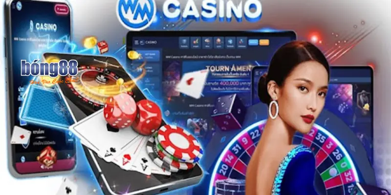 Trò chơi đa dạng tại Sảnh casino WM Casino