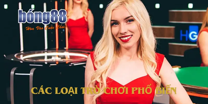 Các loại trò chơi phổ biến